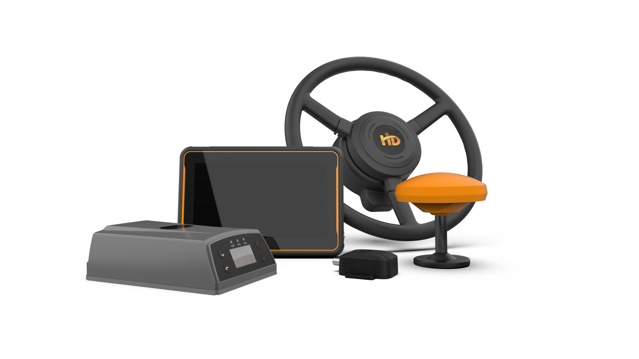 HD408 Tractor Autosteering Kit + Base Station